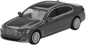 1 64 for BMW Alpina B7 Alloy Classic Luxury Car Model Ornaments Toys Adult Collection Display Hobby Motor Vehicles Toys(Gray)