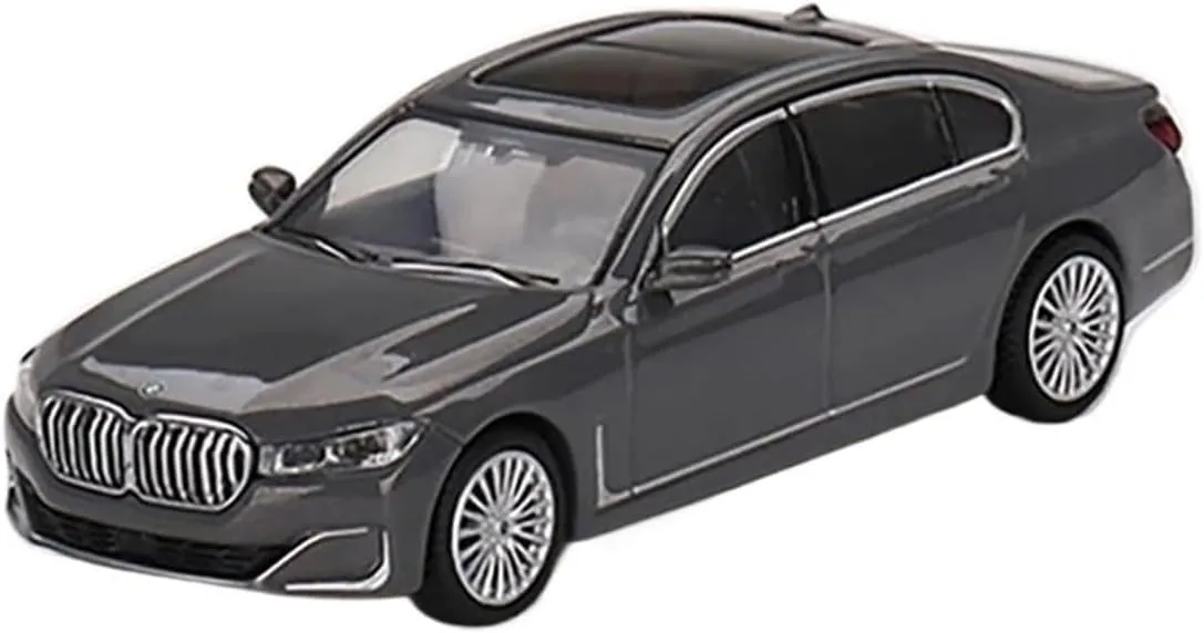 1 64 for BMW Alpina B7 Alloy Classic Luxury Car Model Ornaments Toys Adult Collection Display Hobby Motor Vehicles Toys(Gray)