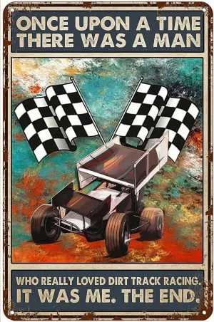 1000 Piece for Adults A Man Who Really Loved Dirt Track Racing Racing Car Racer Gift Dirt Track Drag Racing Jigsaw Puzzle Thick Sturdy Party Games Props for Women Men and Kids Game Artwork