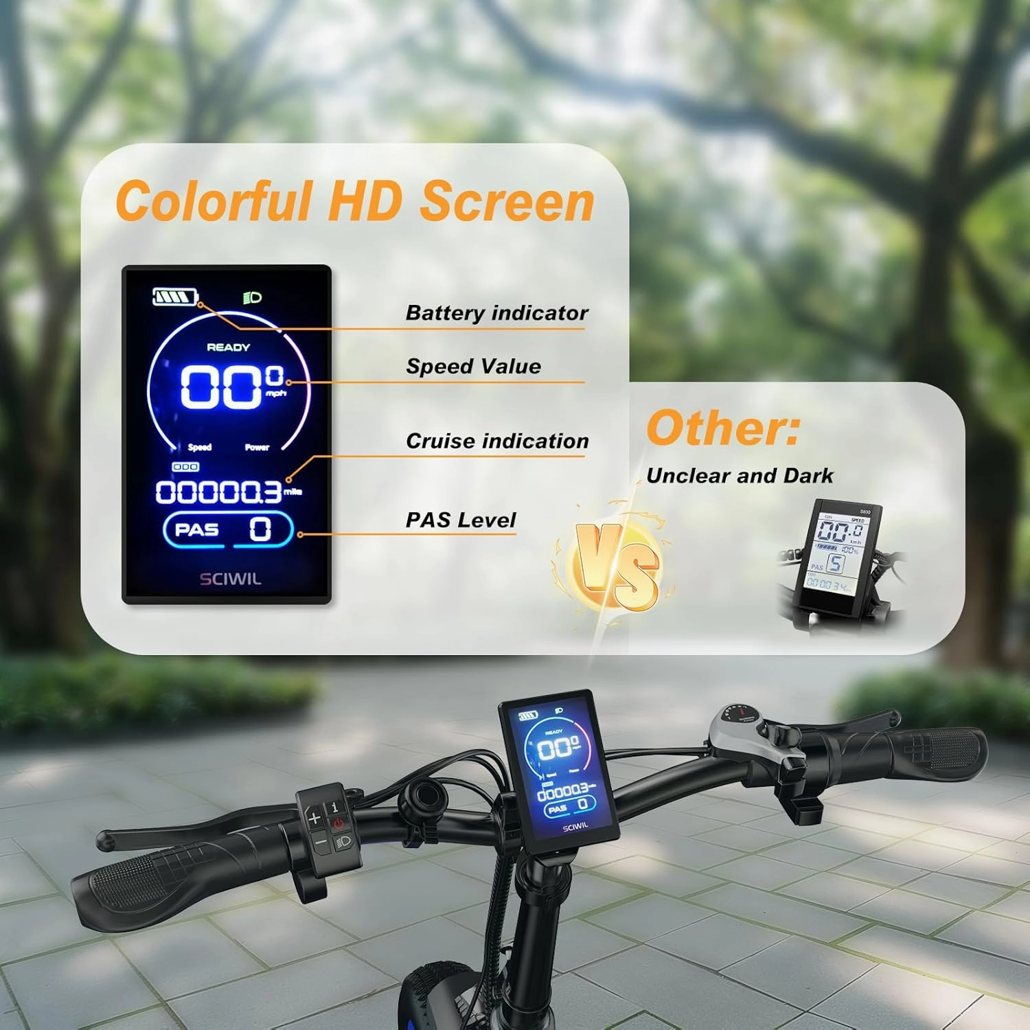 1000W Folding Electric Bike, 48V 20AH Large Removable Battery E Bike, 30 MPH, 80 Miles Max Range, 20" Fat Tire Electric Bike for Adults, Adult Electric Bicycles for Commute Beach Snow