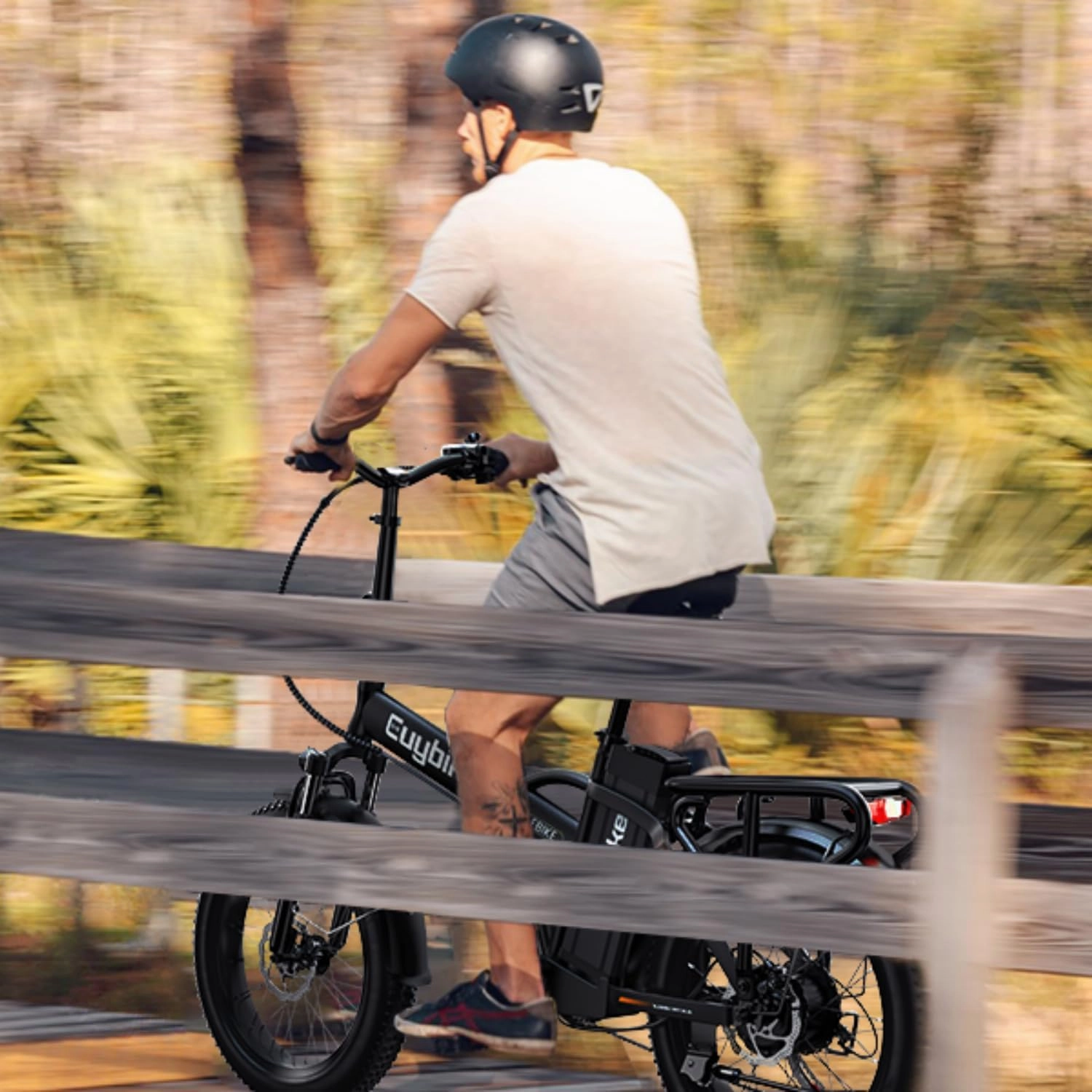 1000W Folding Electric Bike, 48V 20AH Large Removable Battery E Bike, 30 MPH, 80 Miles Max Range, 20" Fat Tire Electric Bike for Adults, Adult Electric Bicycles for Commute Beach Snow