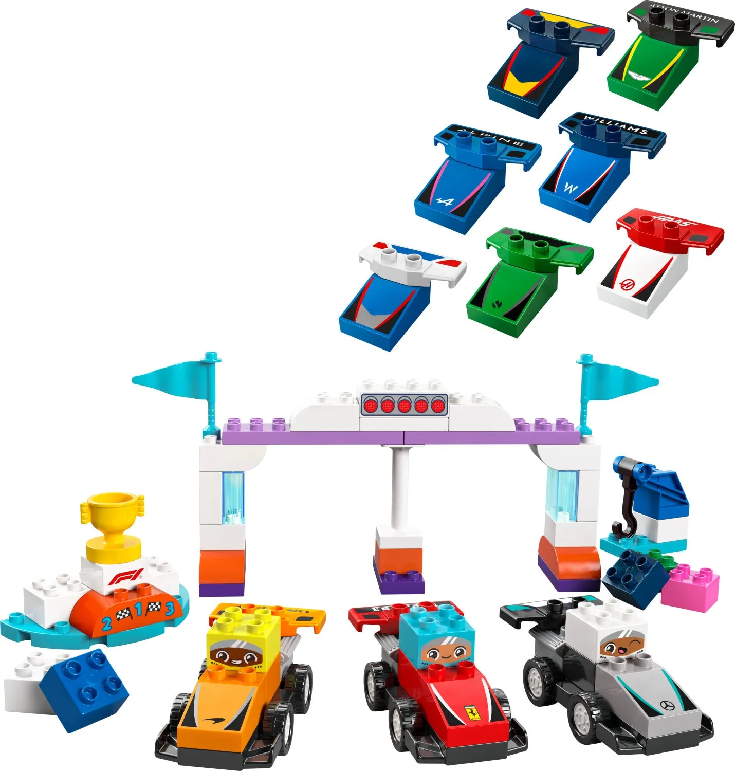 10445 F1® Team Race Cars & Drivers