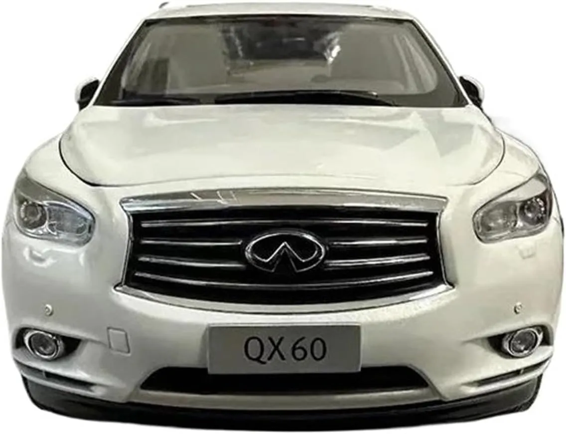 1:18 for Infiniti QX60 SUV Alloy Die-cast Static Car Model Collection Ornaments Souvenir Mini Simulation Toys(White)