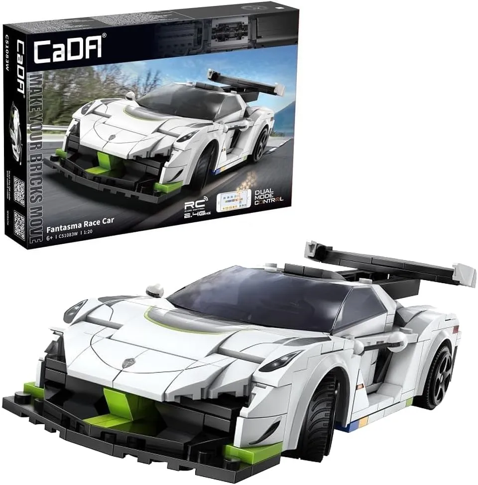 1:20 Remote Control Fantasma Race Car 322 Pcs