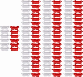 120PCS DIY Remote Control Racing Car Track Road Barriers - Portable Drifting Race Road Barrier Set for All RC Cars