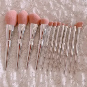 12pcs Set Eye Shadow Brush Eyebrow Brush Loose Powder Brush Makeup Brush Complete Set Of Makeup Tools