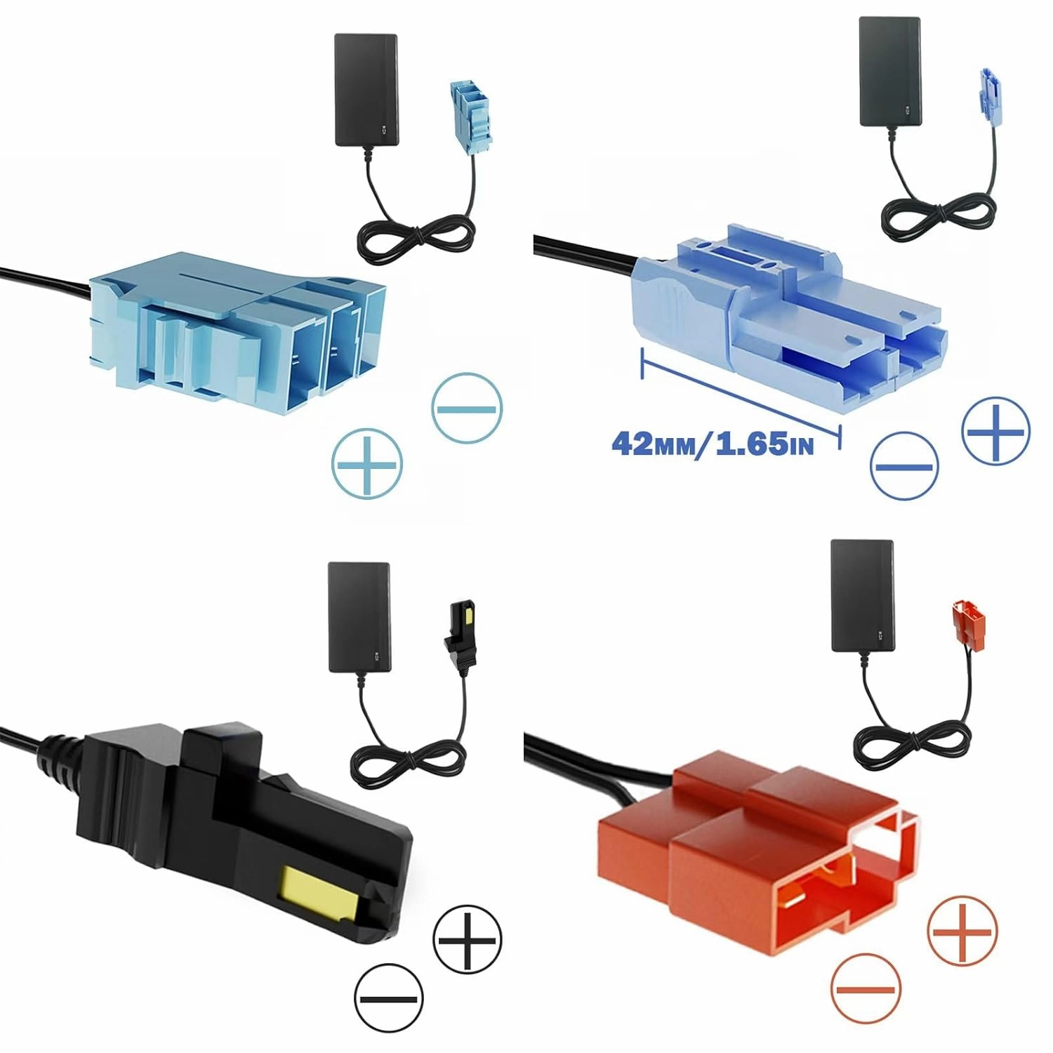 12Volt & 24Volt Universal Charger for Batty Powered Kid's Ride on Toys Car, Best Choice 12V&24V Adapter Charger for Power Wheels Electric Vehicle.LED Lights,Peg-Perego,Fisher-Price (12Volt)