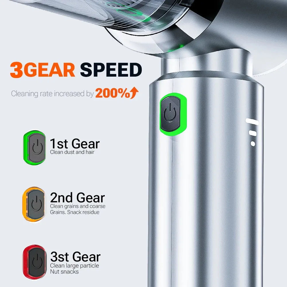 180000PA Wireless Portable Car Vacuum Cleaner