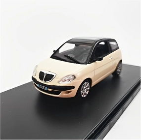 1 43 for Lancia 2004 Alloy Static Model Simulation Vehicles Adult Collection Display Gold for Home Décor