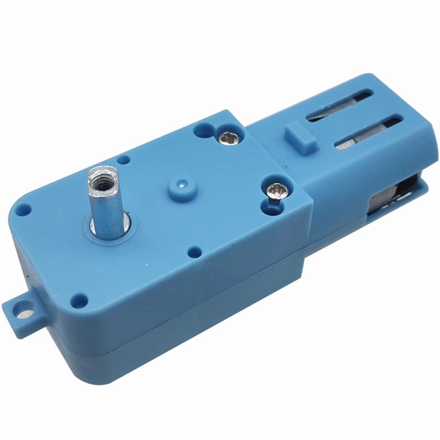 1 : 90 Mini DC 6V Gear Motor Reversible Single and Double Shaft Optional with Metal Gears for DIY Smart Car Robot Toys etc(Double shafts)