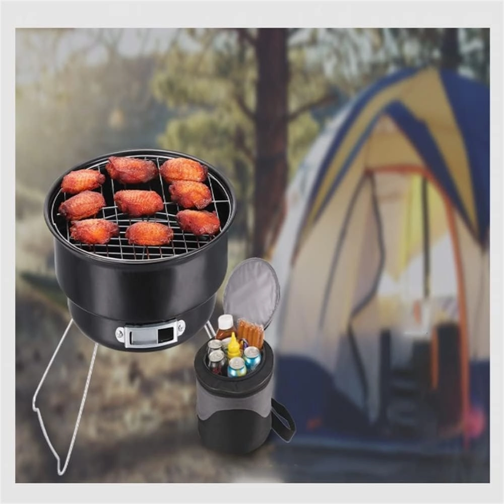 1pcs Foldable Grill Camp Cooker Charcoal Stove Family Travel Home Barbecue Grill Mini Bbq Outdoor Portable