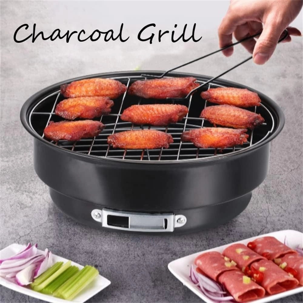 1pcs Foldable Grill Camp Cooker Charcoal Stove Family Travel Home Barbecue Grill Mini Bbq Outdoor Portable