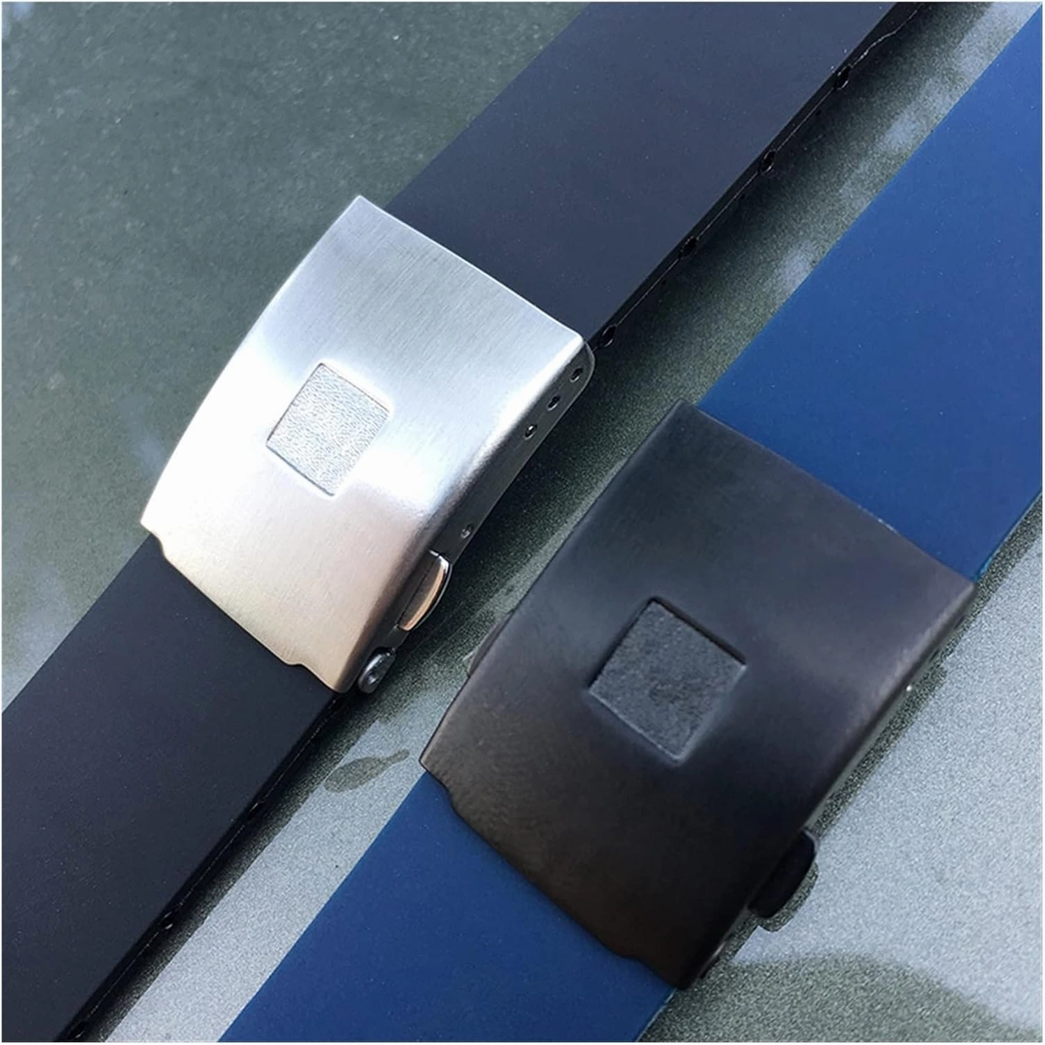 20mm Rubber Silicone Waterproof Watch Strap Band For Sports Racing PRS516 T100417 T91 T044 T021 blue Bracelet Accessories