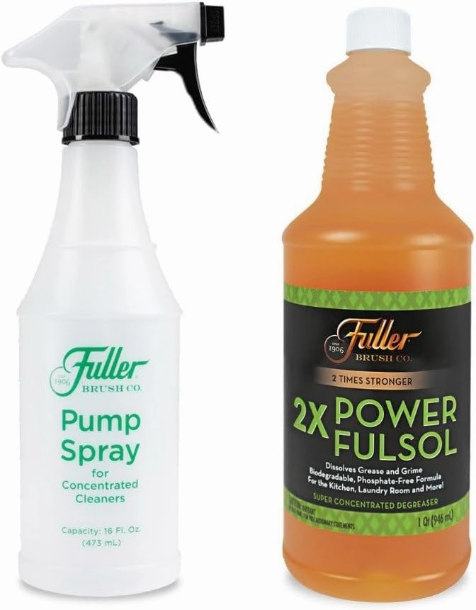 2X Power Fulsol Degreaser   Fuller Pump Spray Bottle