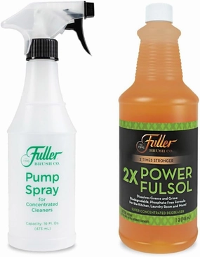 2X Power Fulsol Degreaser   Fuller Pump Spray Bottle