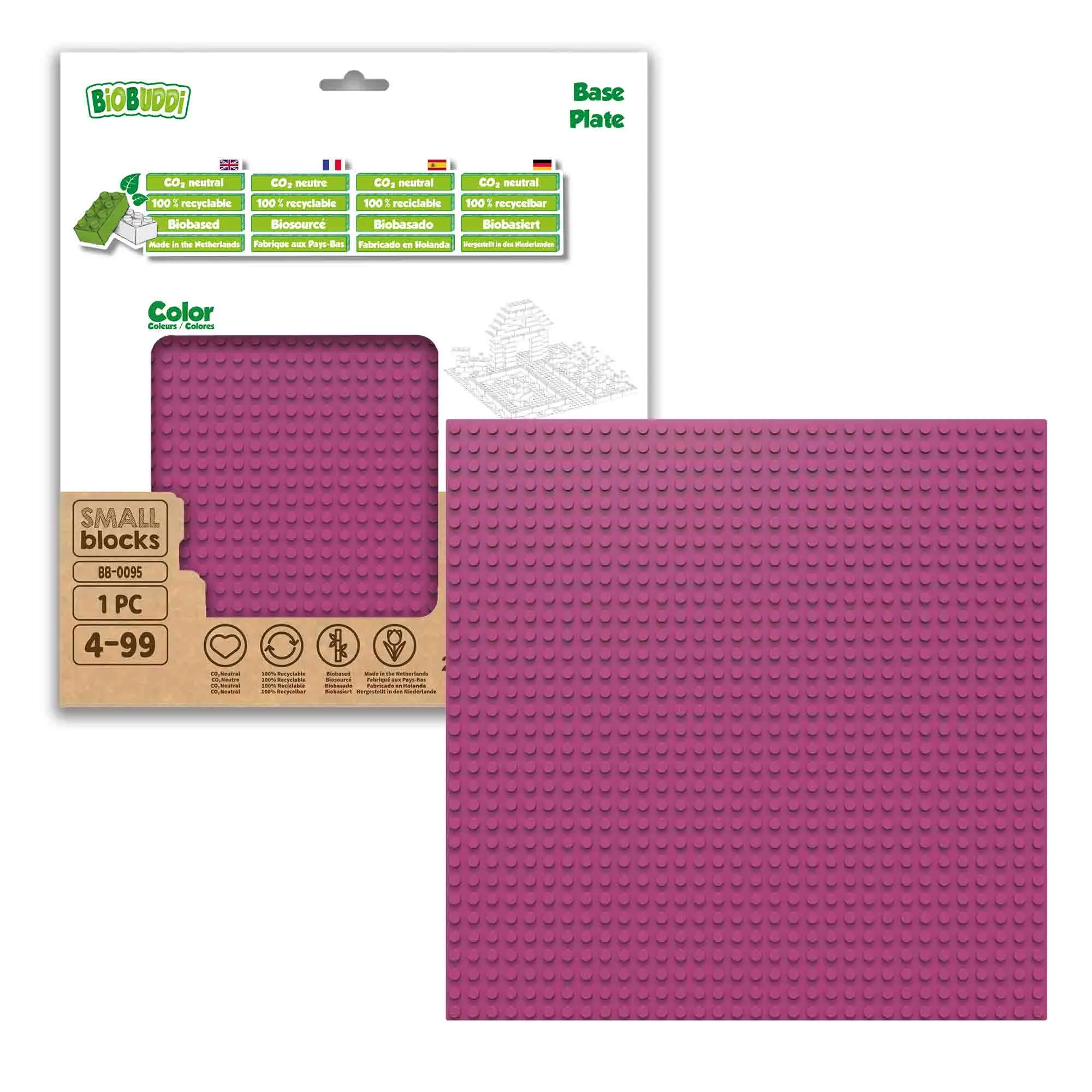 32 x 32 Baseplate Fuchsia Purple