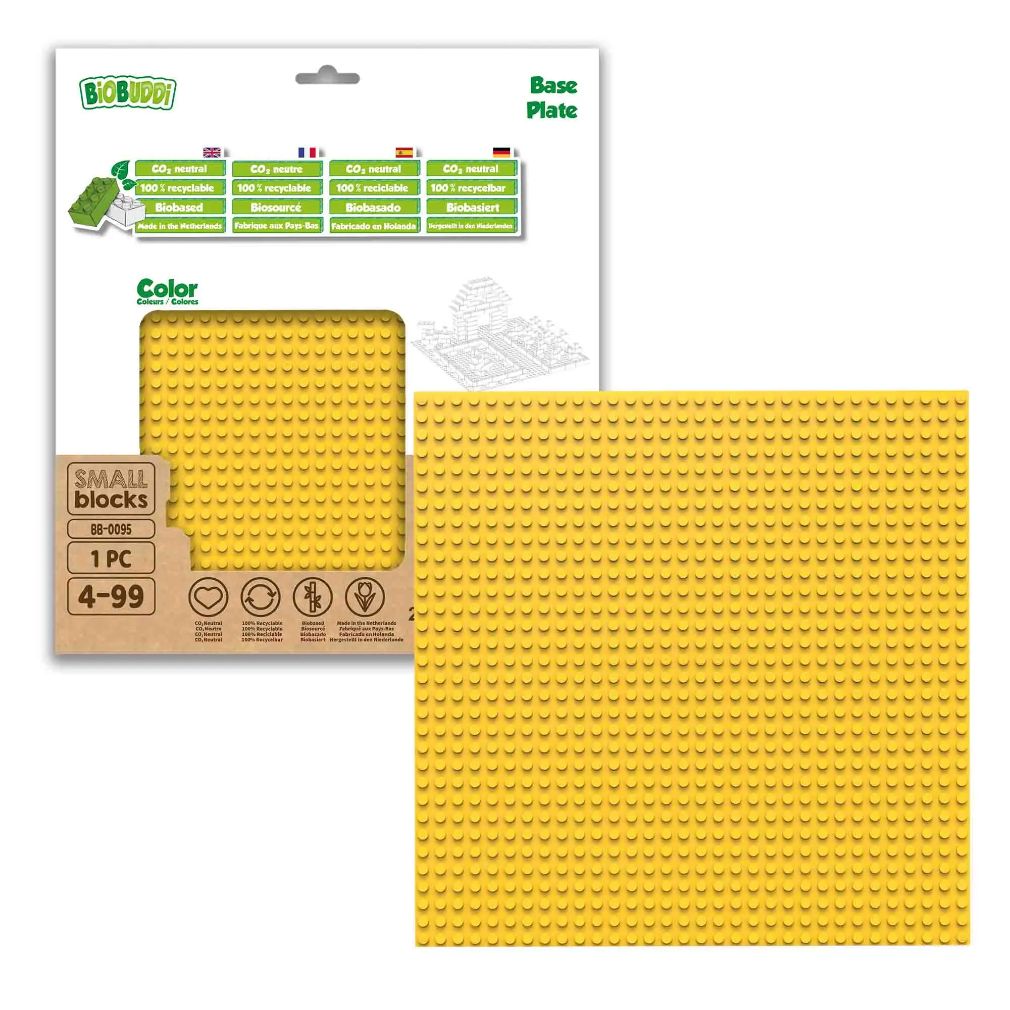 32x32 Baseplate Bumblebee Yellow