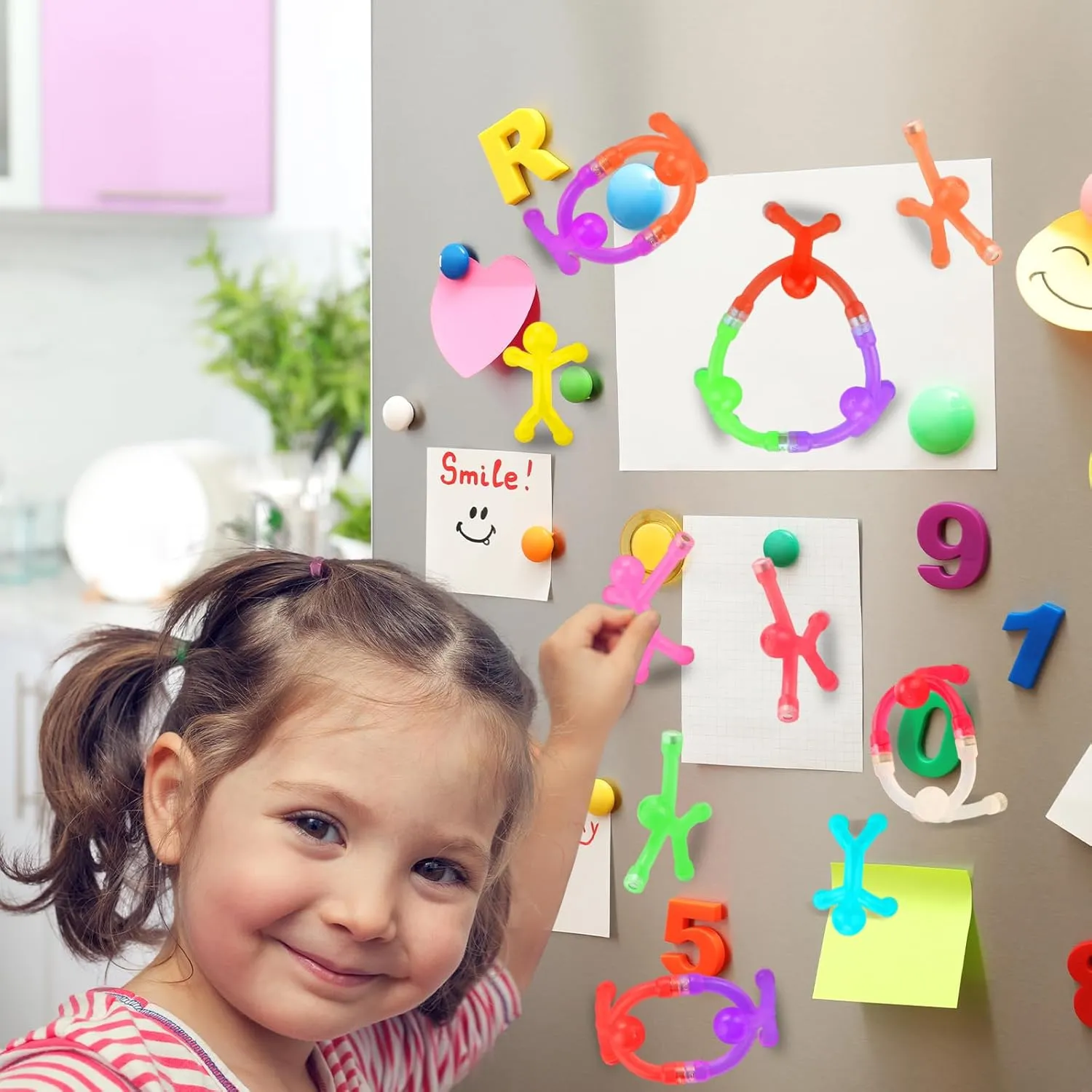 36Pcs Magnetic Toys - Funny, Cute Magnets for Kids and Adults - Mini Toys for Refrigerator, Whiteboard, Desk Decoration