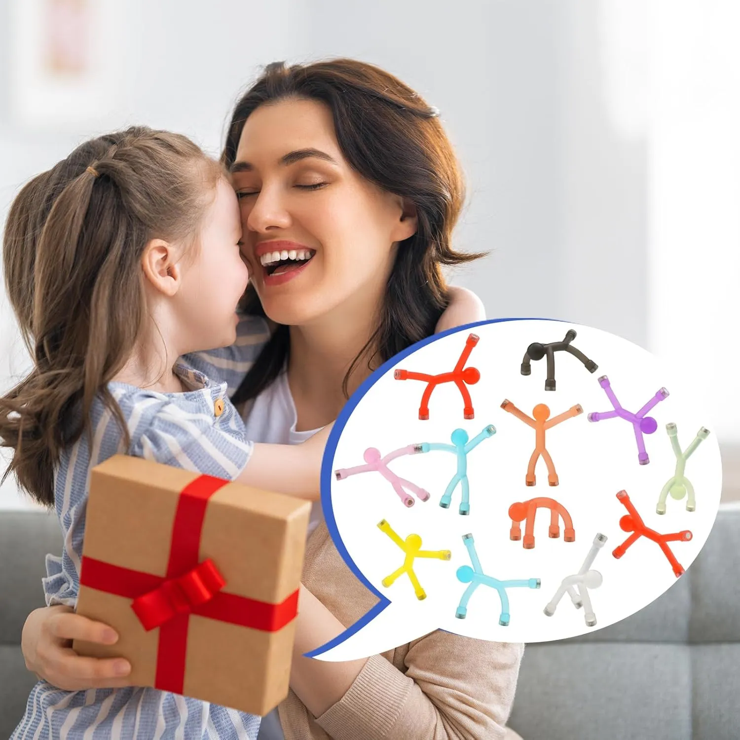 36Pcs Magnetic Toys - Funny, Cute Magnets for Kids and Adults - Mini Toys for Refrigerator, Whiteboard, Desk Decoration