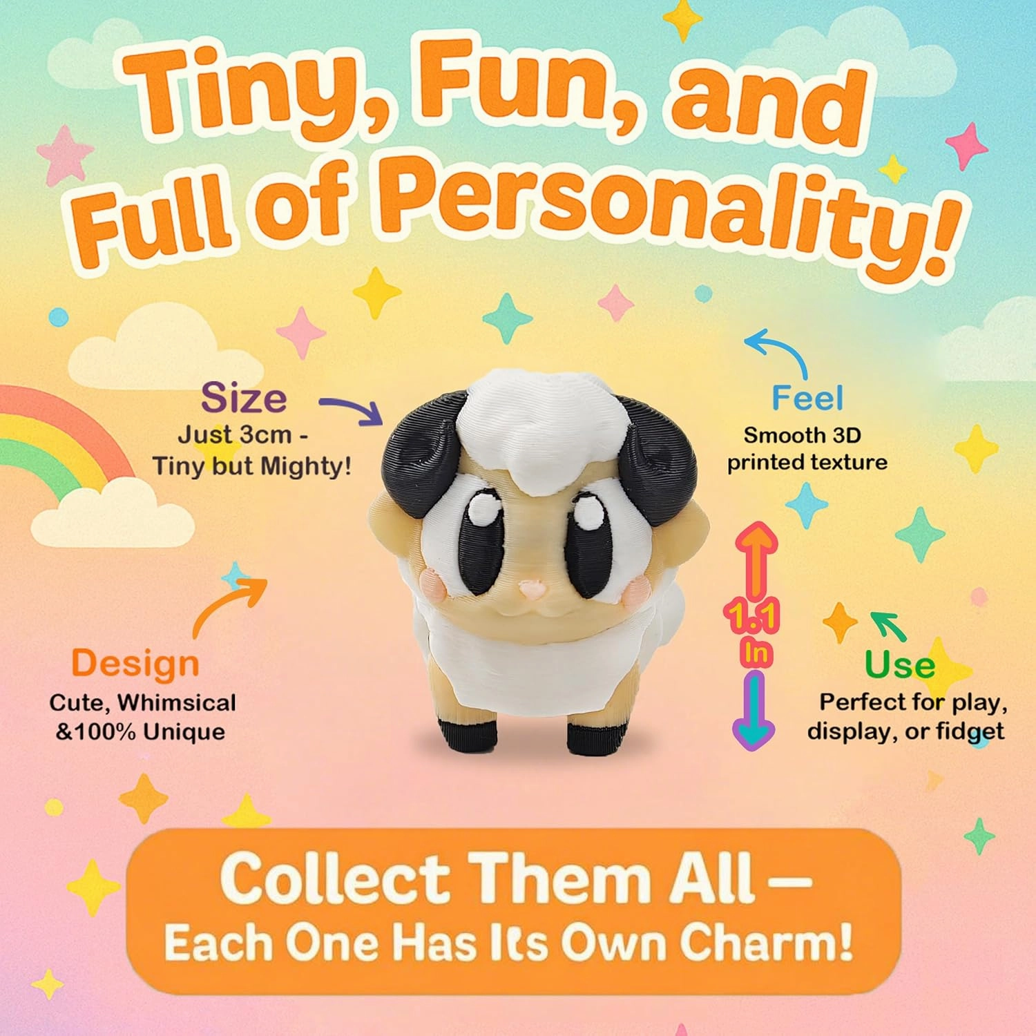 3D Printed Articulated Animal Figurines Set, Desk Decor, Collectibles Gifts for Boys and Girls, Pinata Filler, Carnival Prizes, Treasure Chest for Students Rewards, Birthday Gifts, Goodie Bag Stuffers
