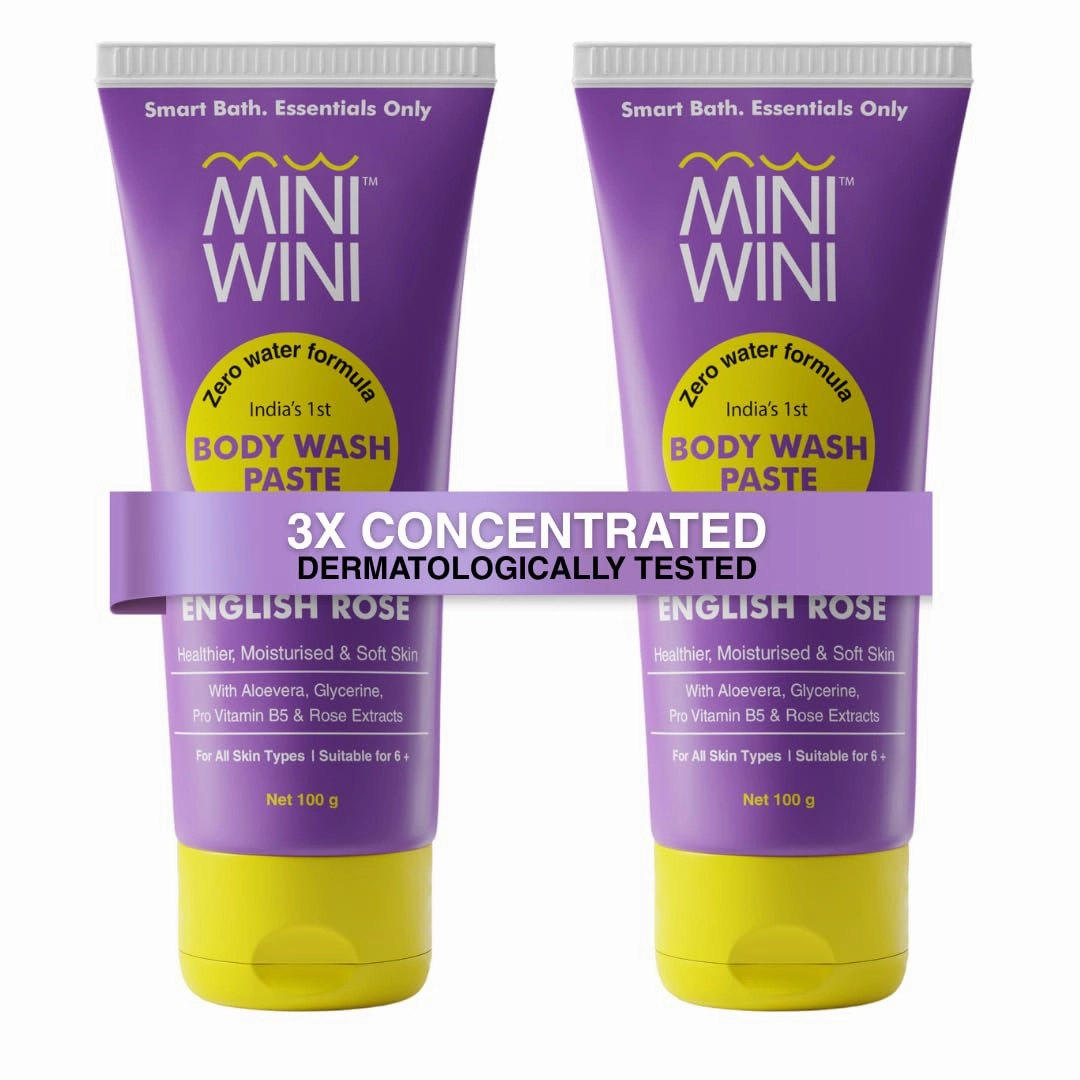 3X Concentrated Body Wash Paste 2 X 100g (3.5 fl oz) | Face   Body Cleanser | Aloe Vera, Pro-Vitamin B5 & Glycerin | Travel-Friendly | Daily Use | For Men, Women & Kids | All Skin Types