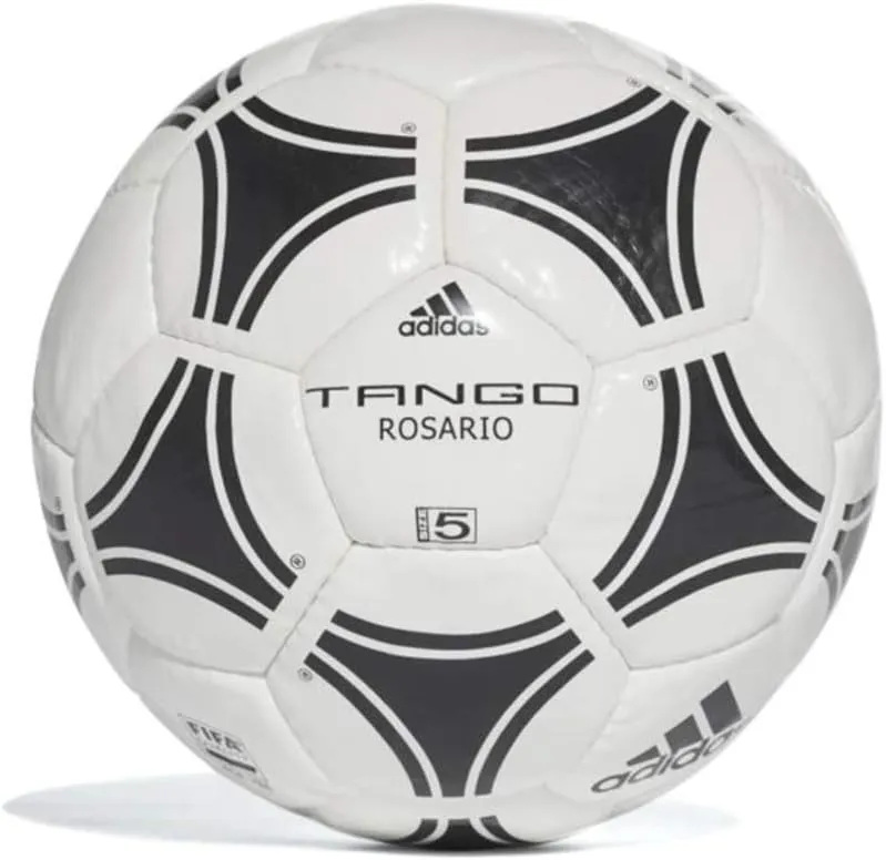 adidas Men Tango Rosario Ball - White/Black/Black, Size 5