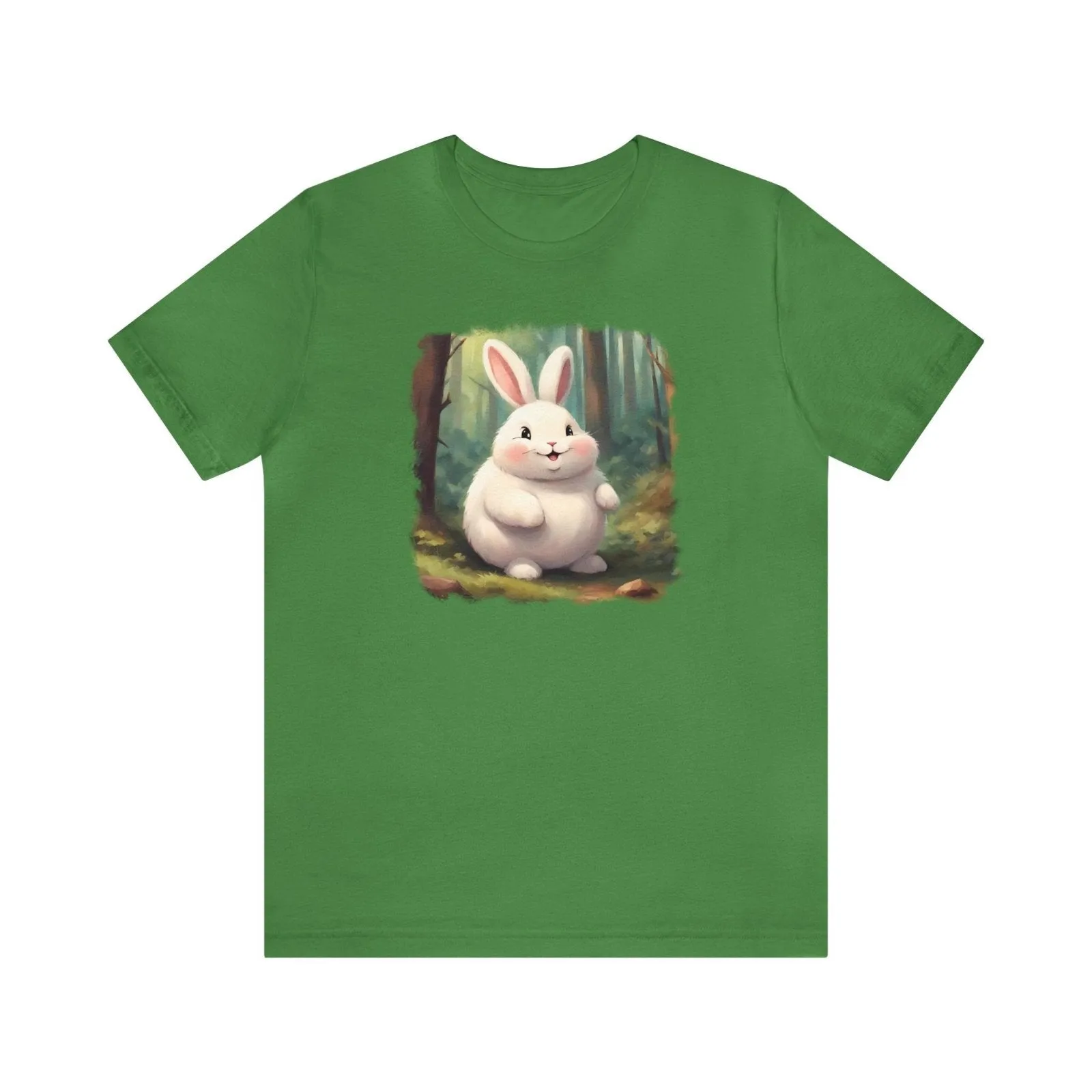 Adorable Fluffy Bunny Unisex Short Sleeve Tee