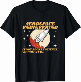 Aerospace Engineering Aviation Lover Aeronautical Engineer T-Shirt