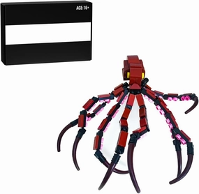 Aetheria MOC Octopus Building Set, Deep Sea Creature Octopus Building Blocks Creative Ornament Toy for Kid Adult