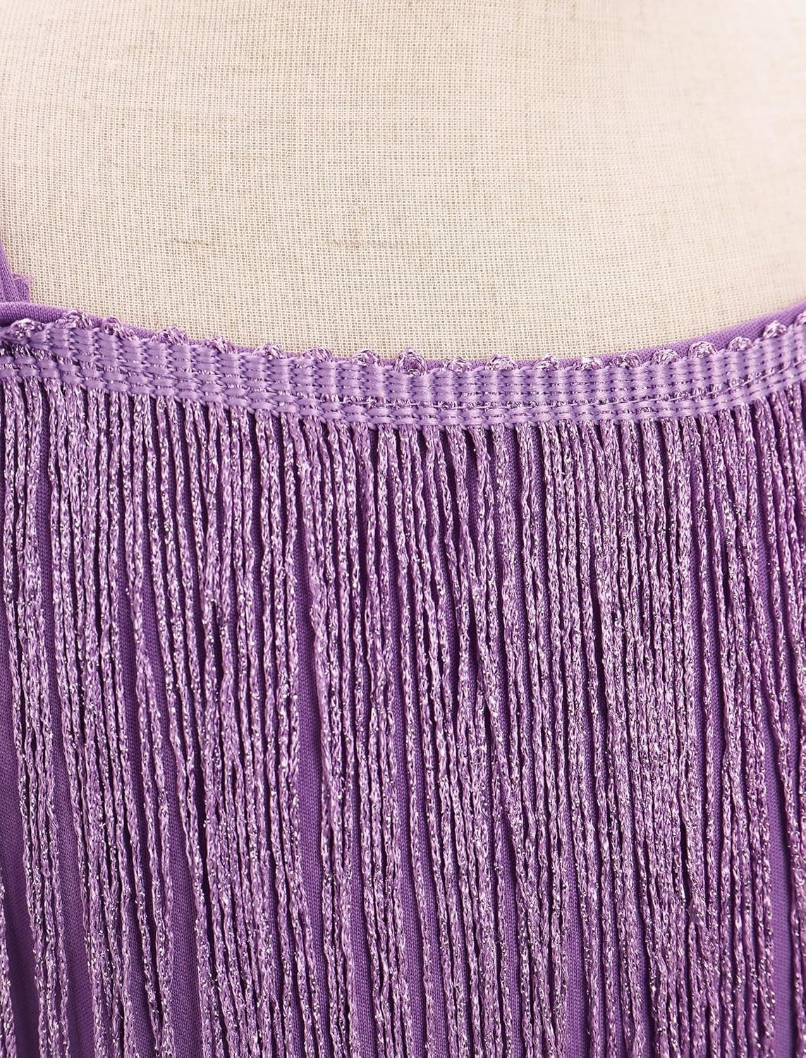 AFAVOM Toddler Girls Latin Dance Dress with Tassels, Fringe Cami, Salsa & Ballroom Style for Cha Cha & Rumba