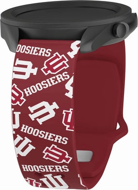 Affinity Bands Indiana Hoosiers HD Watch Band Compatible with Samsung Galaxy Watch and more