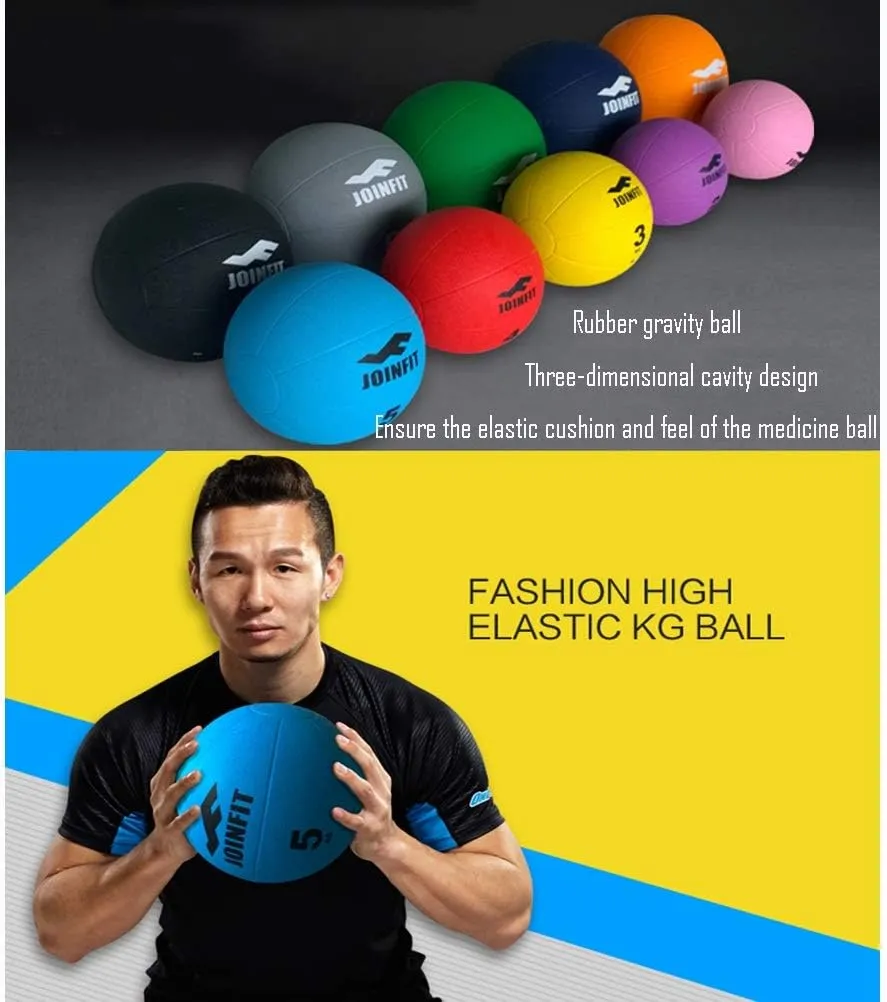 AGYH Hollow, Rubber Stretch Ball, Training Ball, Gravity Ball, with Anti-Leakage Nozzle, 1KG/2KG/3KG/4KG/6KG/7KG/8KG/9KG (Size : 4KG)
