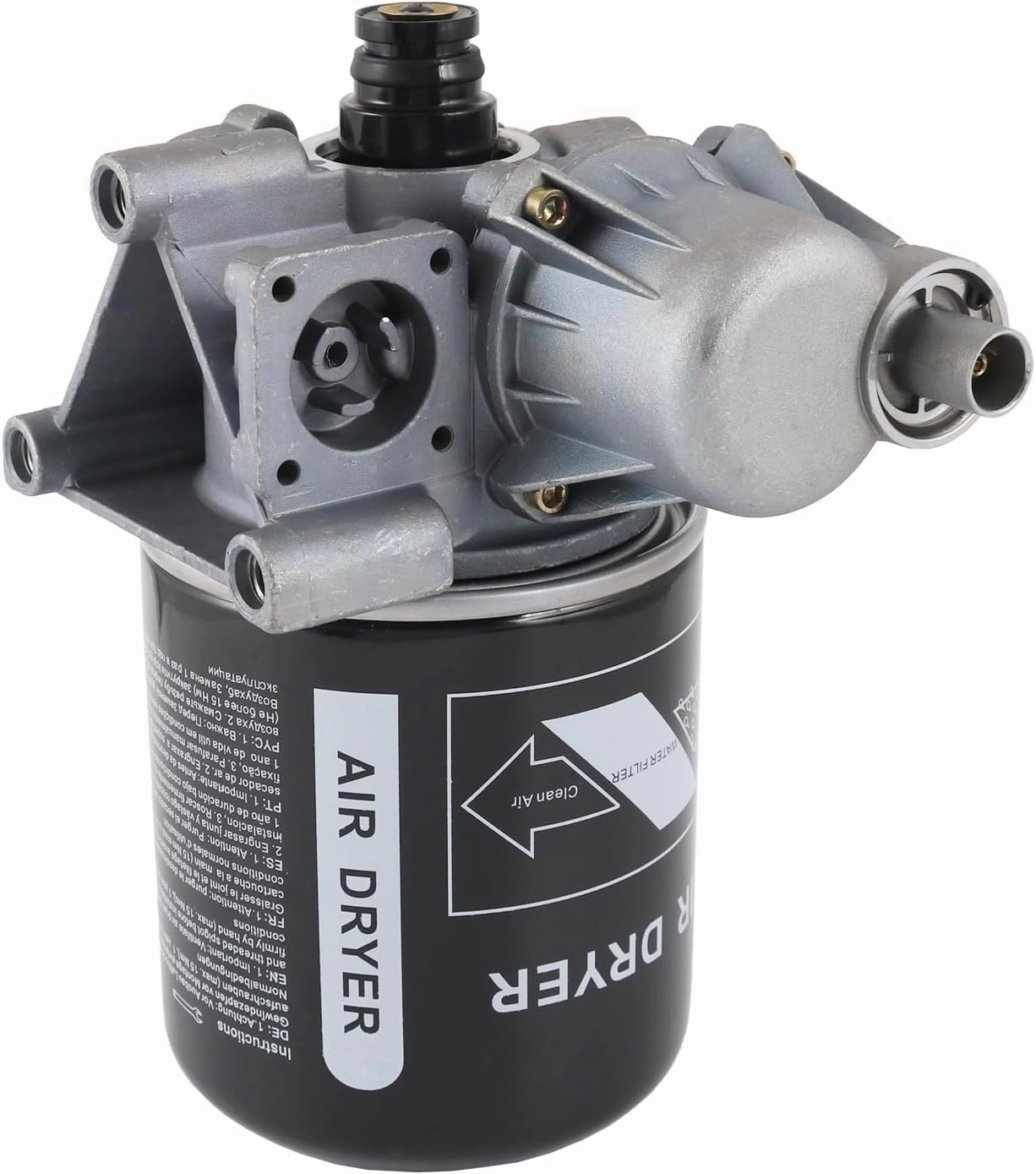 Air Dryer Assembly Compatible with Meritor Wabco System Saver 1200 Series, Replace R955205 4324130010 TR955205