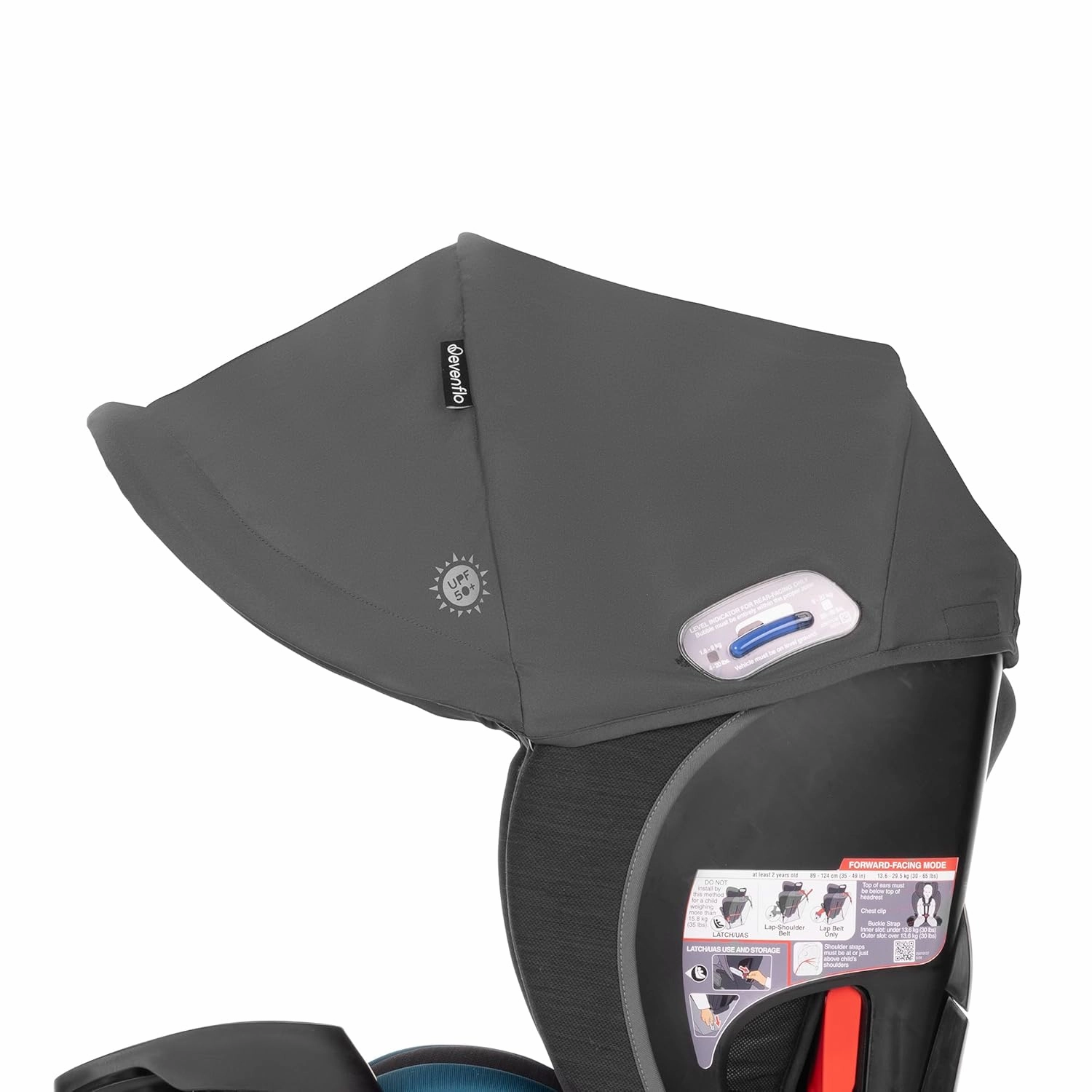 All4Stages Slim  4-in-1 Convertible Car Seat (Baker Gray)