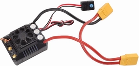 Alomejor RC Electronic Speed Controller 160A 8S Black with Plug RC Car ESC Replacement for Racing 1/7 MX 07 MAX6