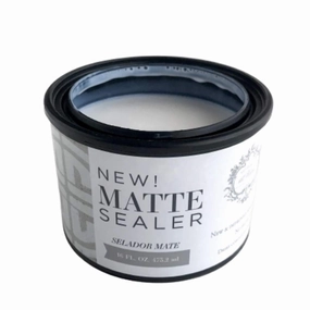 Amy Howard at Home - Matte Sealer for Vintage and Antique Furniture Restoration - Paint Seal - Water Based Clear Protective Topcoat Finish (16 oz)