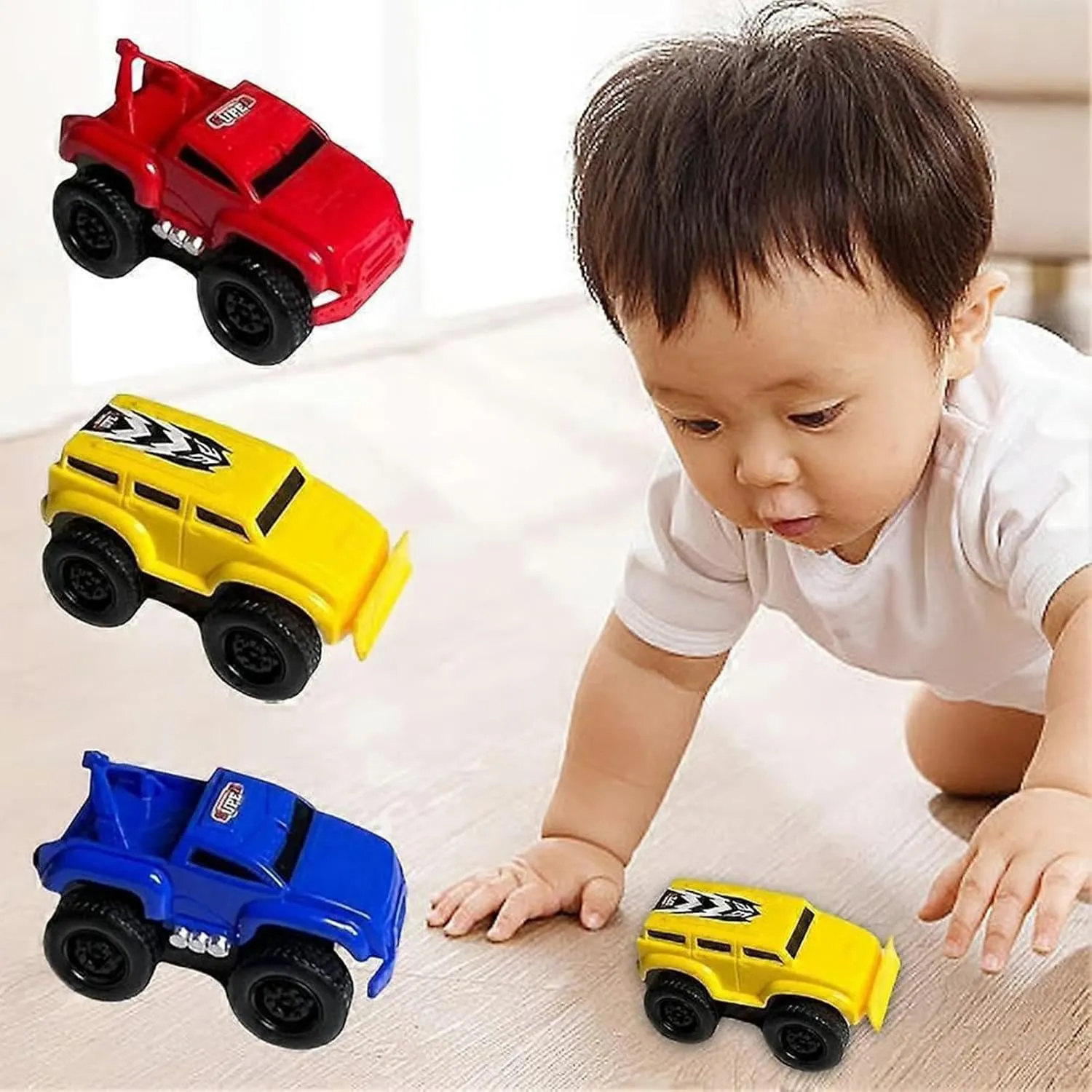 Anowadays Magnetic Wall Climbing Toy Car, Yearpilrim Car Toy Wall Climbing, Cars That Drive on Walls and Ceiling, Magnetic Levitation Inertia Climbing Wall Toy Car (Red)