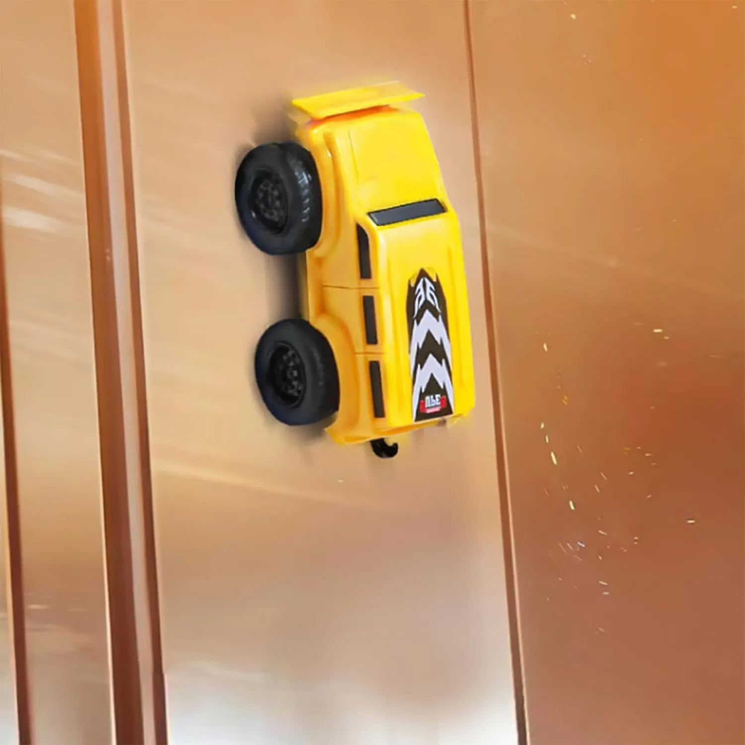 Anowadays Magnetic Wall Climbing Toy Car, Yearpilrim Car Toy Wall Climbing, Cars That Drive on Walls and Ceiling, Magnetic Levitation Inertia Climbing Wall Toy Car (Red)