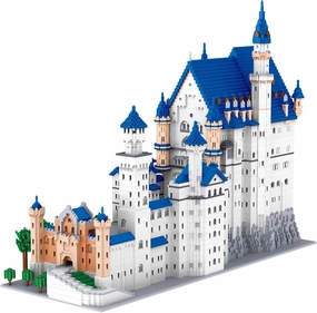 Architecture Neuschwanstein Castle Building Blocks Set, Famous World Architecture Model Building kit 11810 PCS Creative Collection Building Toys for Adults
