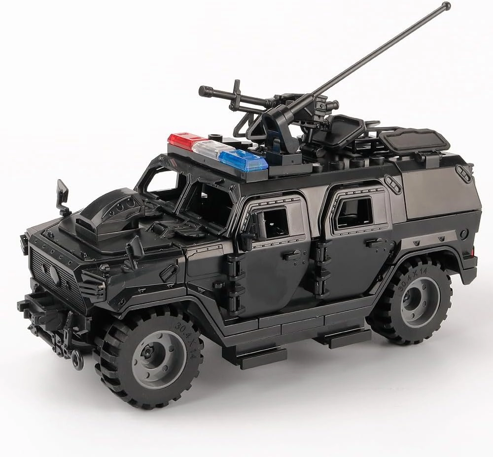 Armored Vehicle Building Block Military Vehicle Building Toys for Age 6 7 8 9 10 11 12 , Army Military Brick, Military Car Model Toys Gifts for Boys（3 Styles）