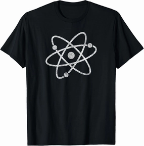 ATOMIC SYMBOL ATOM WHIRL ATOMIC POWER ENERGY NUCLEAR T-Shirt