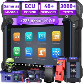 Autel MaxiIM IM608 PRO II Autel Scanner Upgrade of IM608 PRO/ IM608 II Include XP400PRO/ G-Box 3/ APB112 40  Function Services 3000  Active Test CAN FD DOIP Full System Diagnostic