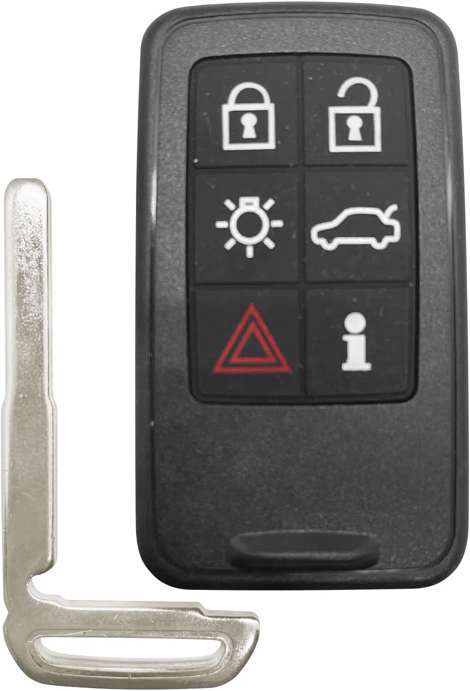 AutoKeyMax 902Mhz Replacement for 2007-2018 Volvo S60 S80 V40 V60 V70 XC60 XC70 6 Button Smart Remote Key Fob 30659502 KR55WK49266,by AUTOKEYMAX (1)
