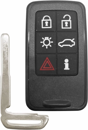 AutoKeyMax 902Mhz Replacement for 2007-2018 Volvo S60 S80 V40 V60 V70 XC60 XC70 6 Button Smart Remote Key Fob 30659502 KR55WK49266,by AUTOKEYMAX (1)