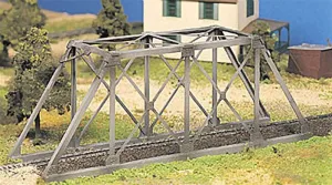 Bachmann Trains - PLASTICVILLE U.S.A. BUILDINGS – CLASSIC KITS - TRESTLE BRIDGE - O Scale