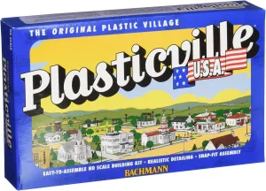 Bachmann Trains - PLASTICVILLE U.S.A. BUILDINGS – CLASSIC KITS - WATER TANK - HO Scale