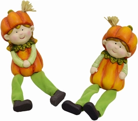 balacoo Elegant Doll Sculpture Pottery Craft Perfect for Home Car Interior Decor