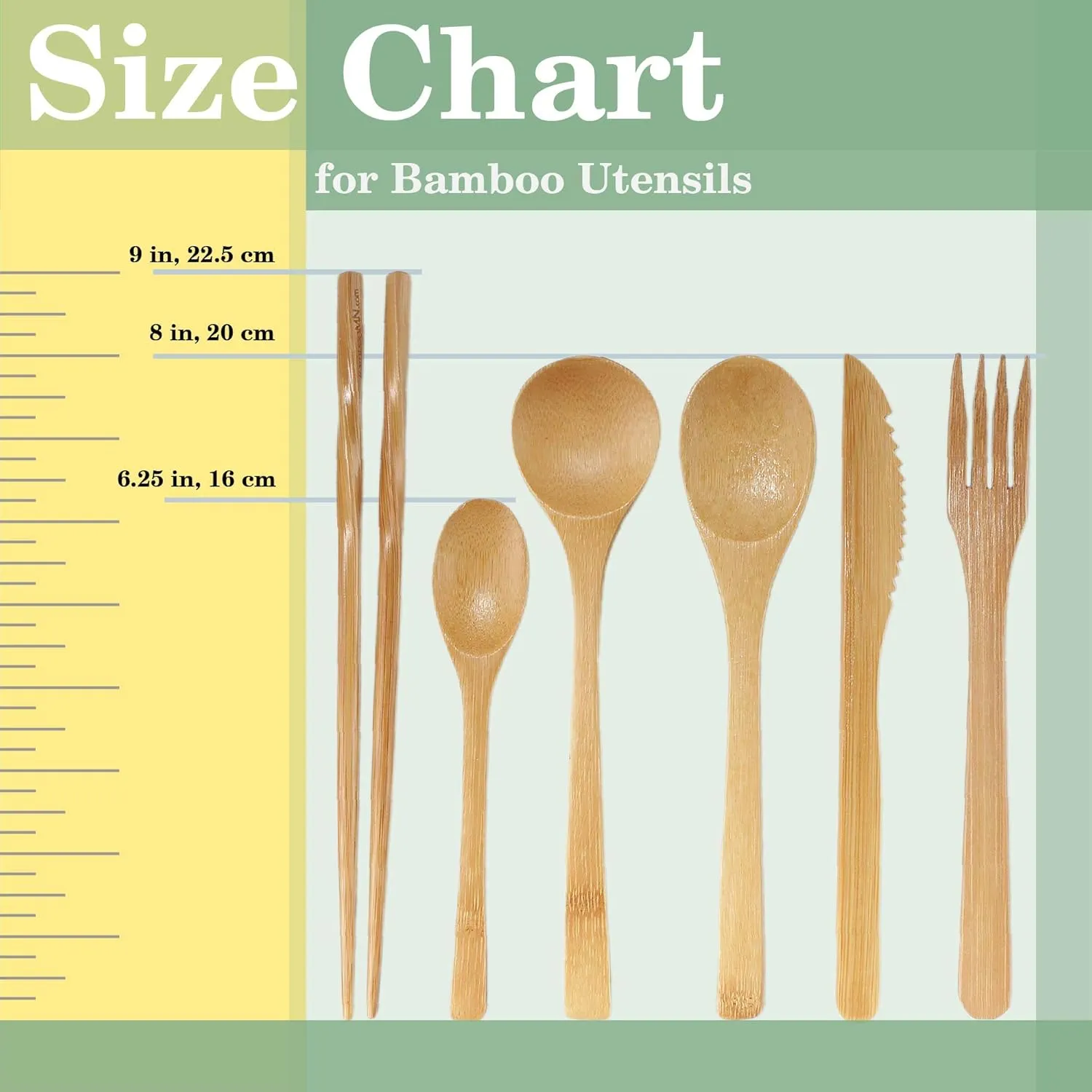 BambooMN Camping Mess Kit Lightweight Organic 10" x 10" Bamboo Plates, Forks, Knifes and Spoons for Camping, Hiking, or Backpacking - 4 Sets