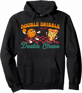 Basketball Pizza Dunk Lovers Food Pizza Pullover Hoodie