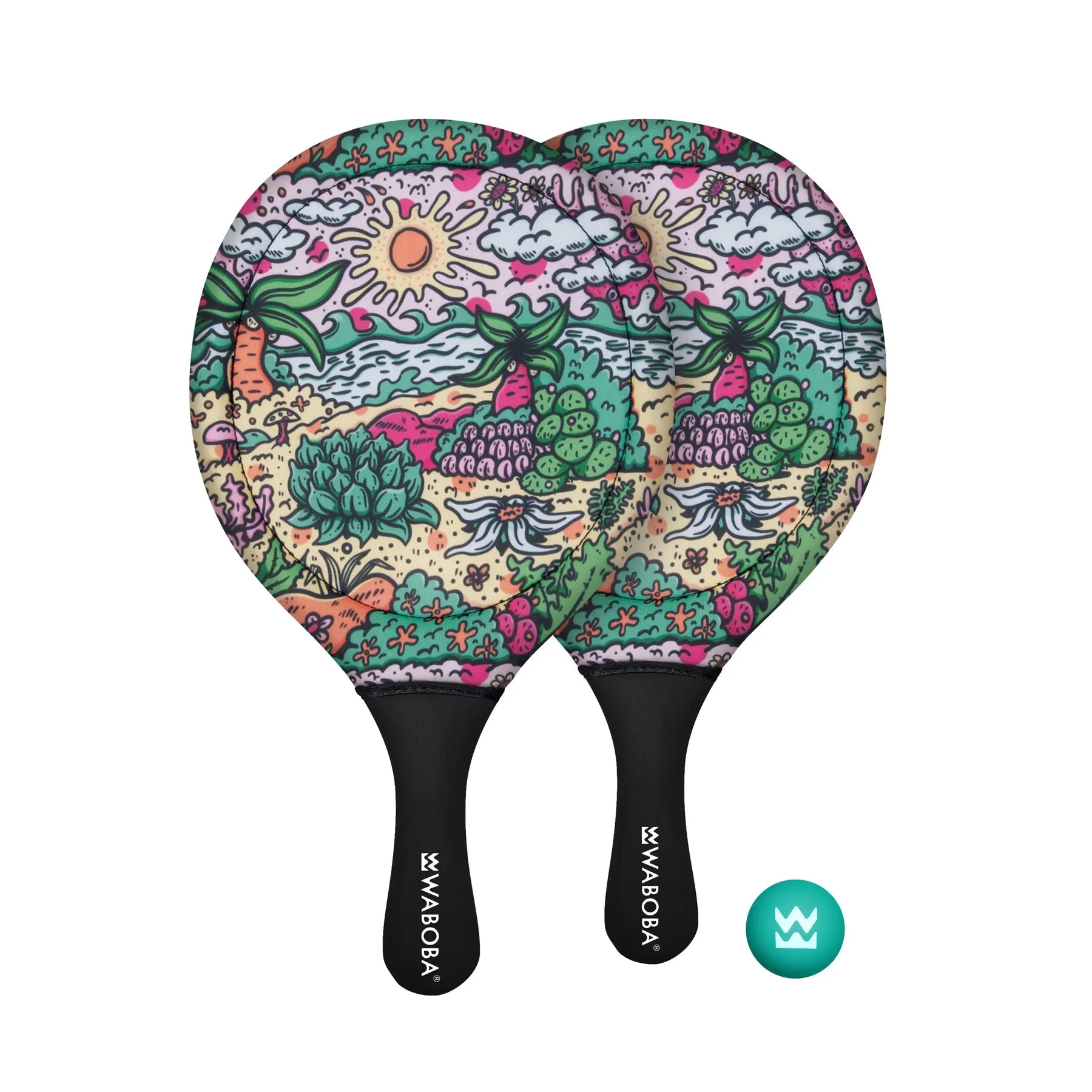 Beach Paddle Set Tropical